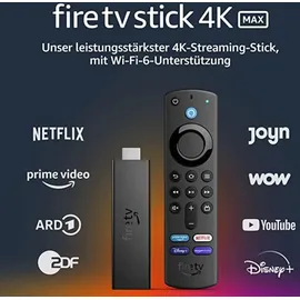 Amazon Fire TV Stick 4K Max mit Alexa-Sprachfernbedienung 2021 (3. Gen.)