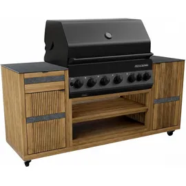 Endorphin Outdoorküche Teak schwarz