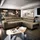 masseno Ecksofa Velours 4-Sitzer Beige