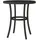 vidaXL Bistro-Set 3-tlg. Schwarz