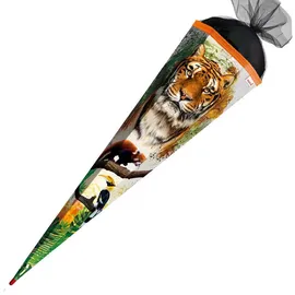 ROTH Schultüte Tiger eckig 850 mm"