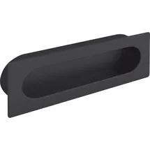 Siro Muschelgriff Azan Breite 125mm Einlassmaß 121x39mm zink schwarz matt