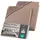 nyvi Spannbettlaken Jersey 120 x 200 - 130 x 200 cm nougat 2 St.