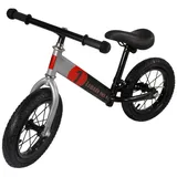 Lemodo Laufrad rot mit Luftreifen, Kinderlaufrad 12 Zoll Lufträder, höhenverstellbares Balance Bike