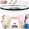 KESSER® Zuckerwattemaschine Set für dein zuhause - Mit 30x Zuckerwatte Stäbchen & Messlöffel - Retro Cotton Candy Maschine - Zuckerwatte Maschine Mit Zubehör - Höhe 22 cm - 500 W