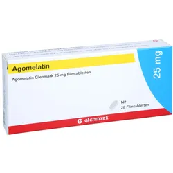 Agomelatin Glenmark 25 mg Filmtabletten 28 St