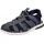 Rieker Outdoor-Sandalen Herren Blau/Grau/Schwarz 46