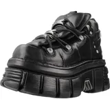 New Rock M.106-s29, Unisex-Erwachsene Brogues, Schwarz - Schwarz - 38