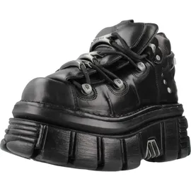 New Rock M.106-s29, Unisex-Erwachsene Brogues, Schwarz - Schwarz - 38