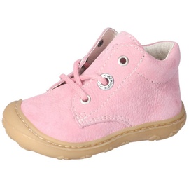 Pepino Lauflernschuh »Cory 50«, Babyschuh, Schnürschuh, Sneaker mit Weiten-Meß-System, rosa