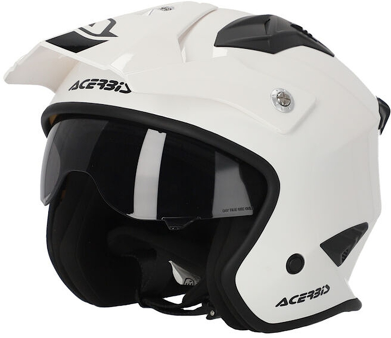 Acerbis Aria 2023 Solid Jet helm, wit, 2XL