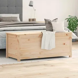 vidaXL Truhenbank Braun 110 x 50 x 45,5 cm