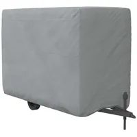 VidaXL Schutzhülle für Pferdeanhänger Grau 396x178x250 cm Vliesstoff