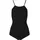 URBAN CLASSICS Ladies Rip Body - Schwarz