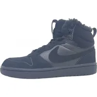 Nike Court Borough Mid 2 Teens Black/Black/Black 39