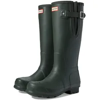 Hunter Damen Mens original Side Adjustable Gummistiefel, Dark Olive, 43 EU - 43 EU
