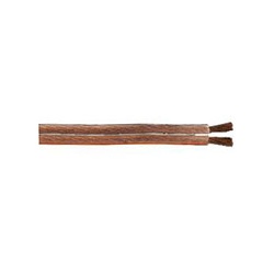 Lautsprecherleitung 2 x 4mm2, transparent - Ring 100m