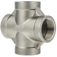 Tecuro Kreuzstück Edelstahl V4A (AISI 316), allseitig IG 4