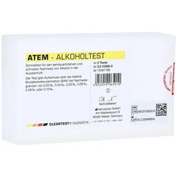 Cleartest Atem-alkoholtest 5 St