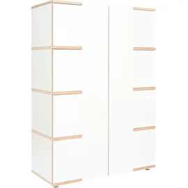 Tojo Mehrzweckschrank TOJO "stau" 100 x 145 x 40 cm Weiß