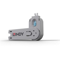 LINDY Schlüssel für USB Portblocker, blau (40622)