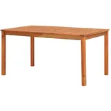 vidaXL Gartentisch 215 x 90 x 74 cm natur