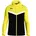 Kapuzenjacke schwarz/soft yellow 42