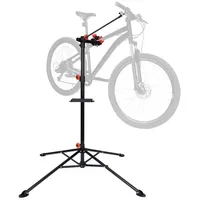 DanDiBo Ambiente Montageständer Fahrrad Höhenverstellbar 360° Drehbar Klappbar Schwarz