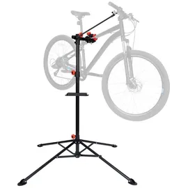 DanDiBo Ambiente Montageständer Fahrrad Höhenverstellbar 360° Drehbar Klappbar Schwarz