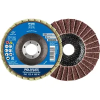 Pferd POLIVLIES-Fächerscheibe PVL 125 mm Bohrung 22,23 mm A180M