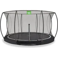EXIT TOYS Black Edition Bodentrampolin 427 cm schwarz