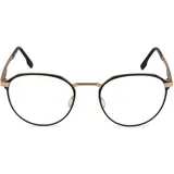 Rodenstock Rounded Brille - Black, Gold - 140/51 mm