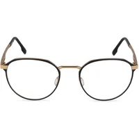 Rodenstock Rounded Brille - Black, Gold - 140/51 mm