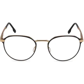 Rodenstock Rounded Brille - Black, Gold - 140/51 mm