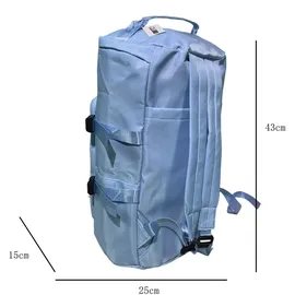 Hti-Living 2-in-1 Rucksack Blau
