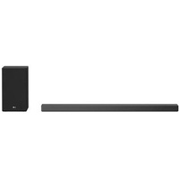 LG 5.1.2-Kanal Hi-Res Dolby Atmos Soundbar mit Meridian-Technologie SN9Y Bluetooth, Kabellose Verbindung, Dark Steel Silver, 520 W