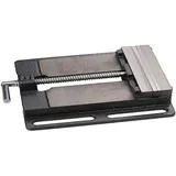 KS Tools 500.8457 Schraubstock mit Parallelbacken, 150 mm, Öffnung 120 mm, für Bohrmaschine auf Säule, 500.8454, Weiß