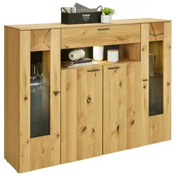Highboard Stockholm in Eichefarben