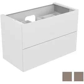 Keuco Waschtischunterschrank 2 Auszüge 105 x 70 x 53,5 cm Trüffel