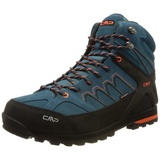 CMP Moon MID Trekking WP Walking Shoe, DEEP Lake-Antracite, 44