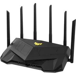 ASUS TUF Gaming AX6000 AiMesh Dual Band WLAN kombinierbarer Router (Tethering als 4G und 5G Router-Ersatz, WiFi 6, dedizierter Gaming Port, Dual 2.5G Port, Port Forwarding, AiProtection Pro, AURA RGB Beleuchtung)
