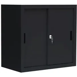 Lüllmann 550089 Aktenschrank 80,0 x 45,0 x 75,0 cm schwarz