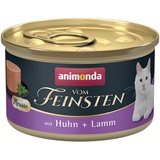 Animonda Vom Feinsten Adult Huhn + Lamm Katzenfutter nass