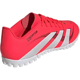 adidas Unisex Predator Club Turf Football Boots, Lucid red/FTWR White/core Black, 46 EU