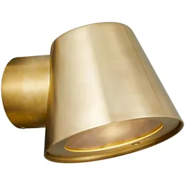Nordlux Außenwandleuchte Aluminium 11,3 cm GU10 dimmbar IP44 silber