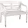 Garden Pleasure MOYO 100 x 87 x 52 cm Weiß-antik