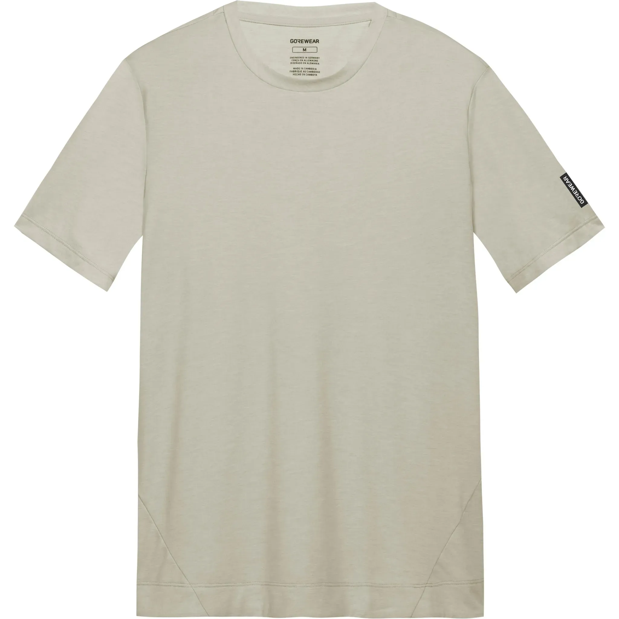 GOREWEAR Funktionsshirt Herren in tech beige, Größe XXL - beige
