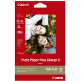 Canon Plus Glossy II PP-201 13 x 18 cm 265 g/m2 20 Blatt