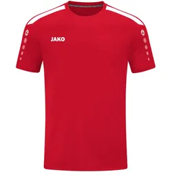 JAKO Power kurzarm Trikot Kinder 100 - rot 128