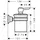 Hansgrohe Axor Montreux Lotionsspender Brushed Gold Optic